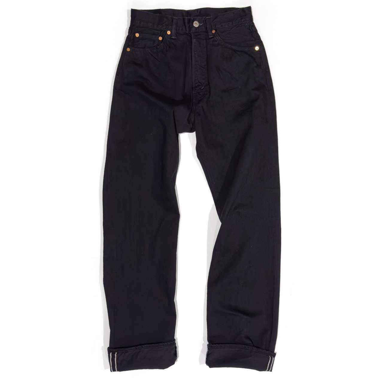 Women's TCB 50s Norma Jeans Black Selvedge | Williamsburg Garment Co.