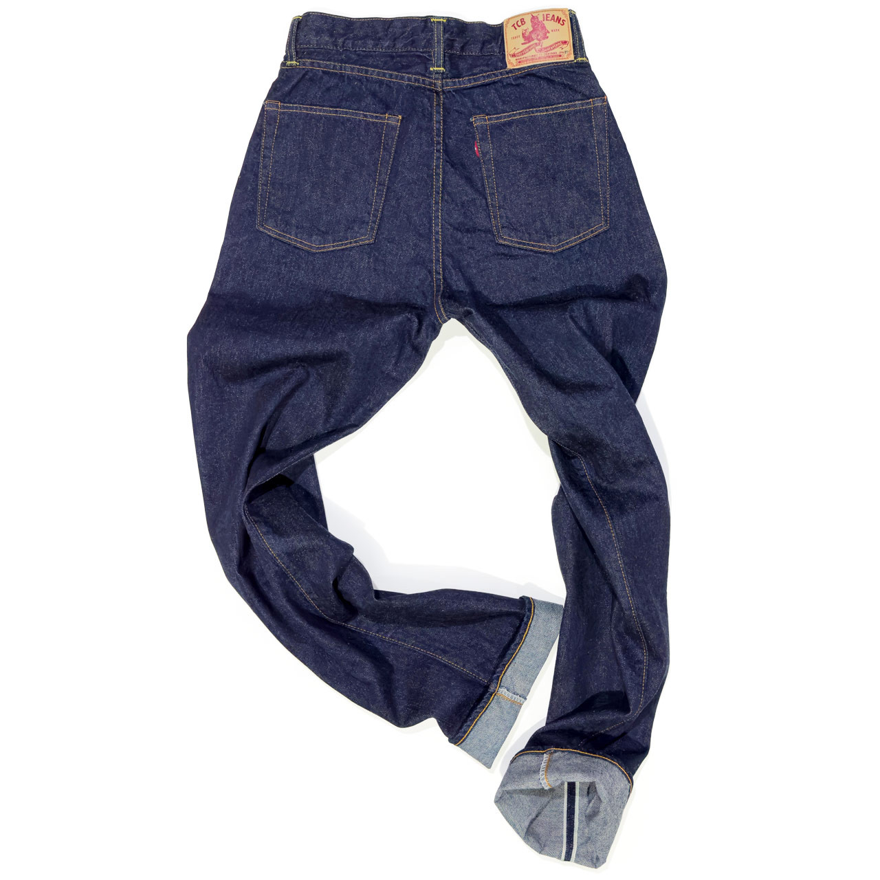 Norma 50's Selvedge High-Waisted Straight-Leg Jeans