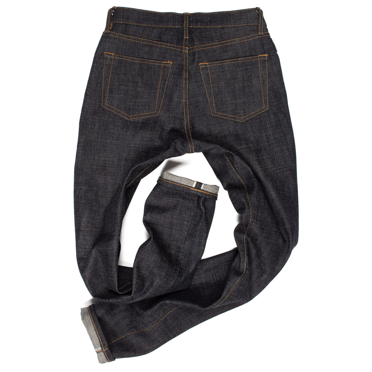 15-oz. Selvedge Raw Denim Women's Jeans Handmade in the USA