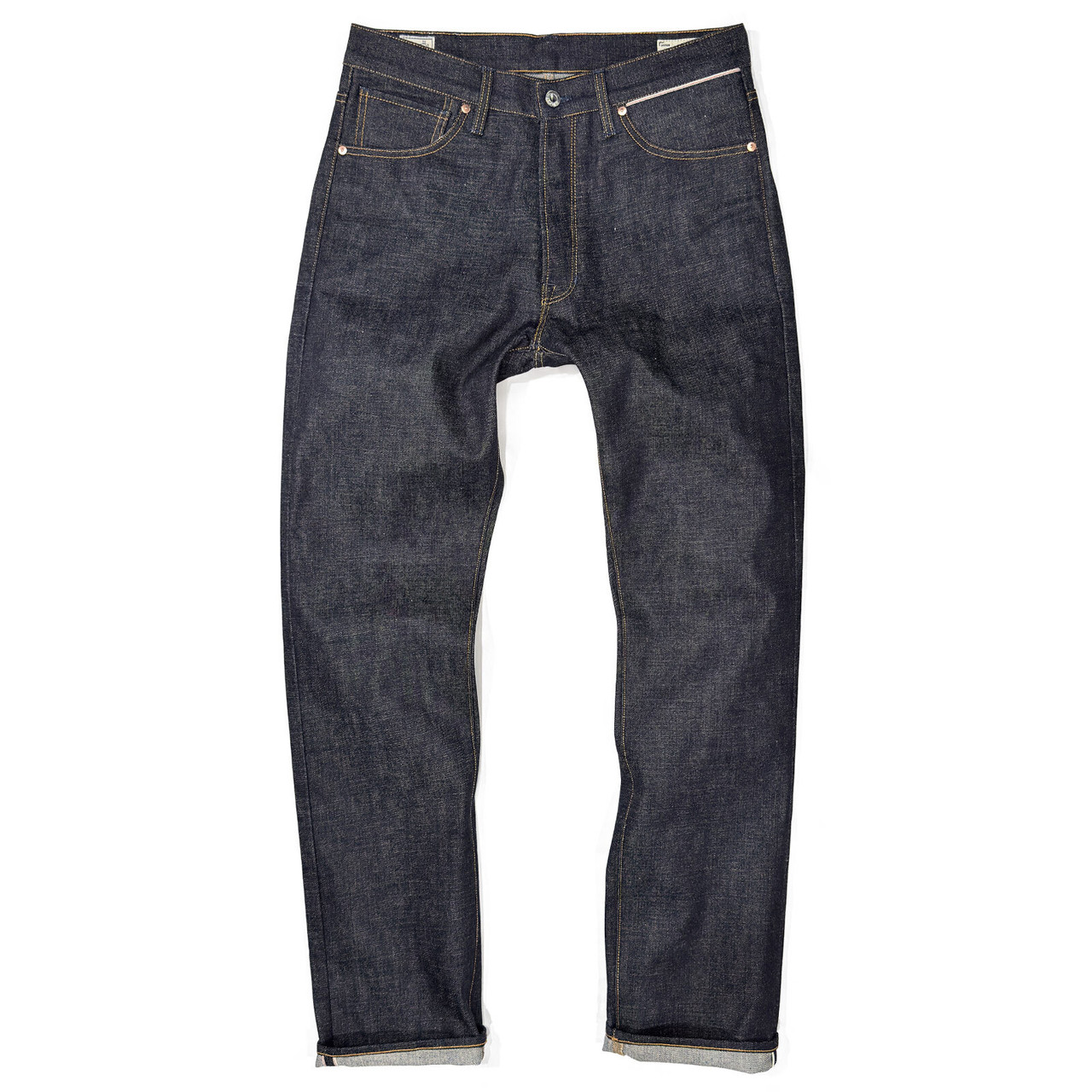 Benzak Denim B-02 Regular Straight Jeans in 18-oz. Selvedge