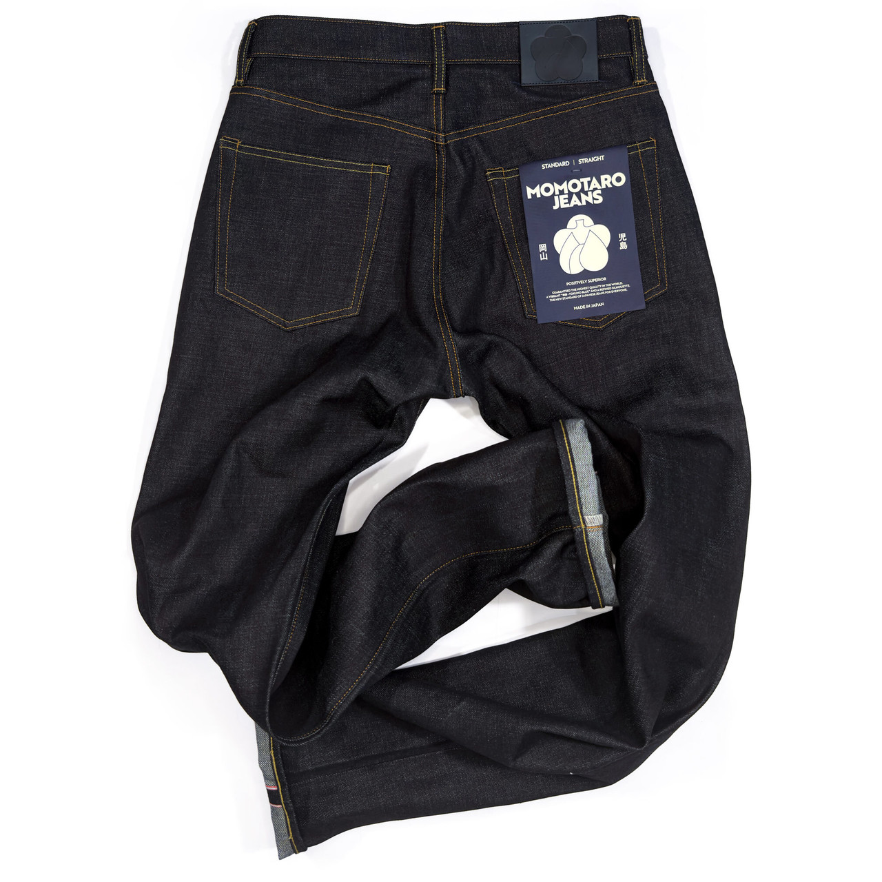 Momotaro #100 Straight Button-Fly Selvedge Jeans | Free Shipping