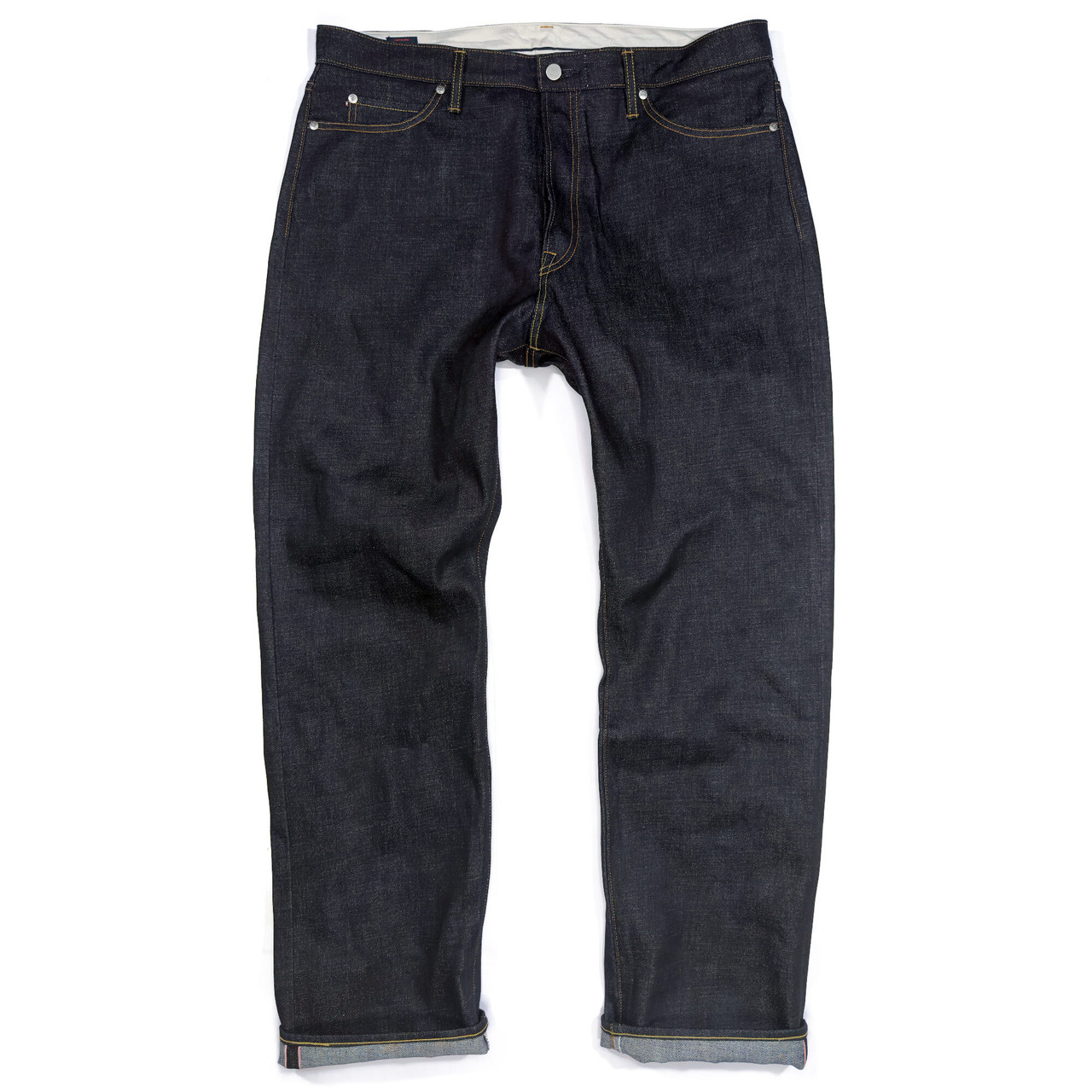 Big Men's Japanese Selvedge Momotaro #100 Straight Jeans