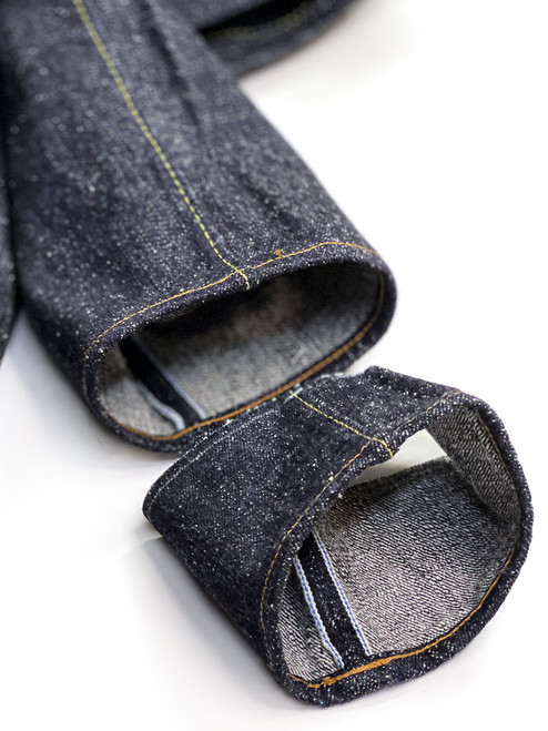 【THEAIRTOWN】cat leather jeans ★S/M TCB Working Cat Hero Jeans 11MW Reproduction | Williamsburg