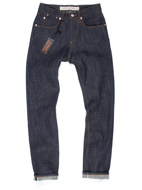 15-oz. Selvedge Raw Denim Women's Jeans Handmade in the USA