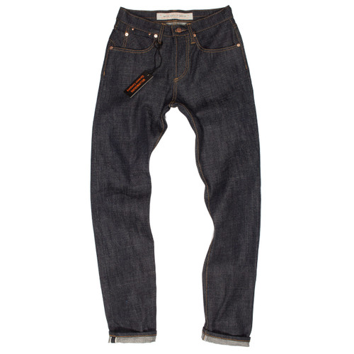 【DISCERNMENT】Bless Roll-Up Bermuda Selvedge Jeans Women's Selvedge Denim Custom-Made Jeans Made in the USA