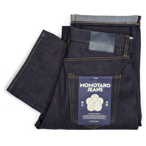 たろたろ Momotaro 0906V 15.7 oz Zimbabwe Cotton Classic Straight