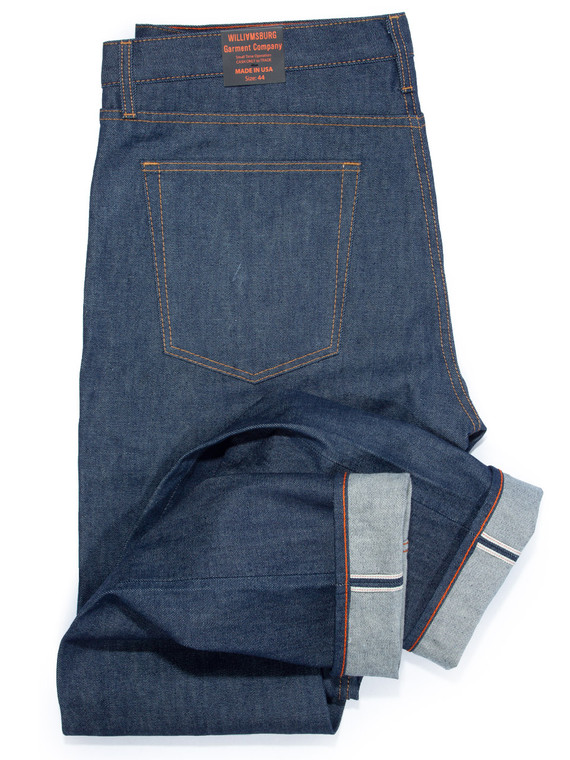 Big Men’s Selvedge Denim American Made Jeans| Williamsburg Garment Co.