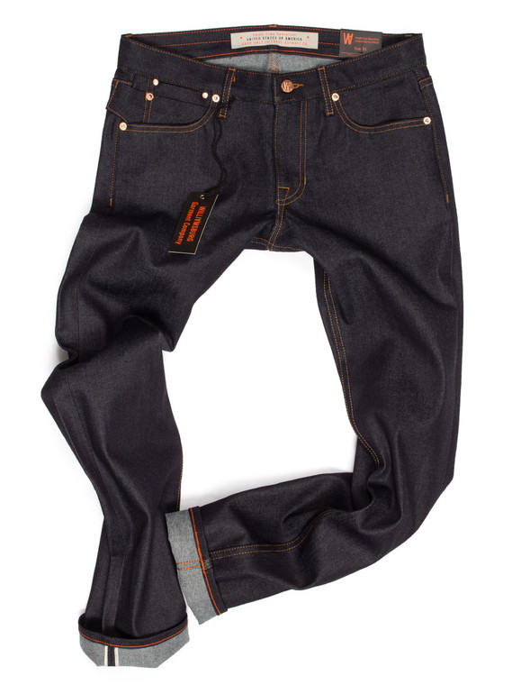 Men's Skinny Selvedge Custom Made Jeans 