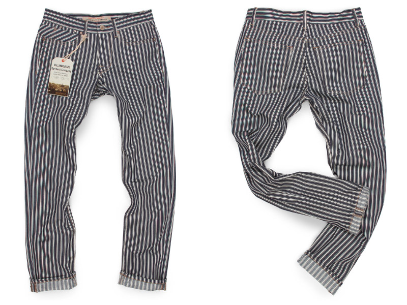 Men's Williamsburg vintage railroad stripe pants