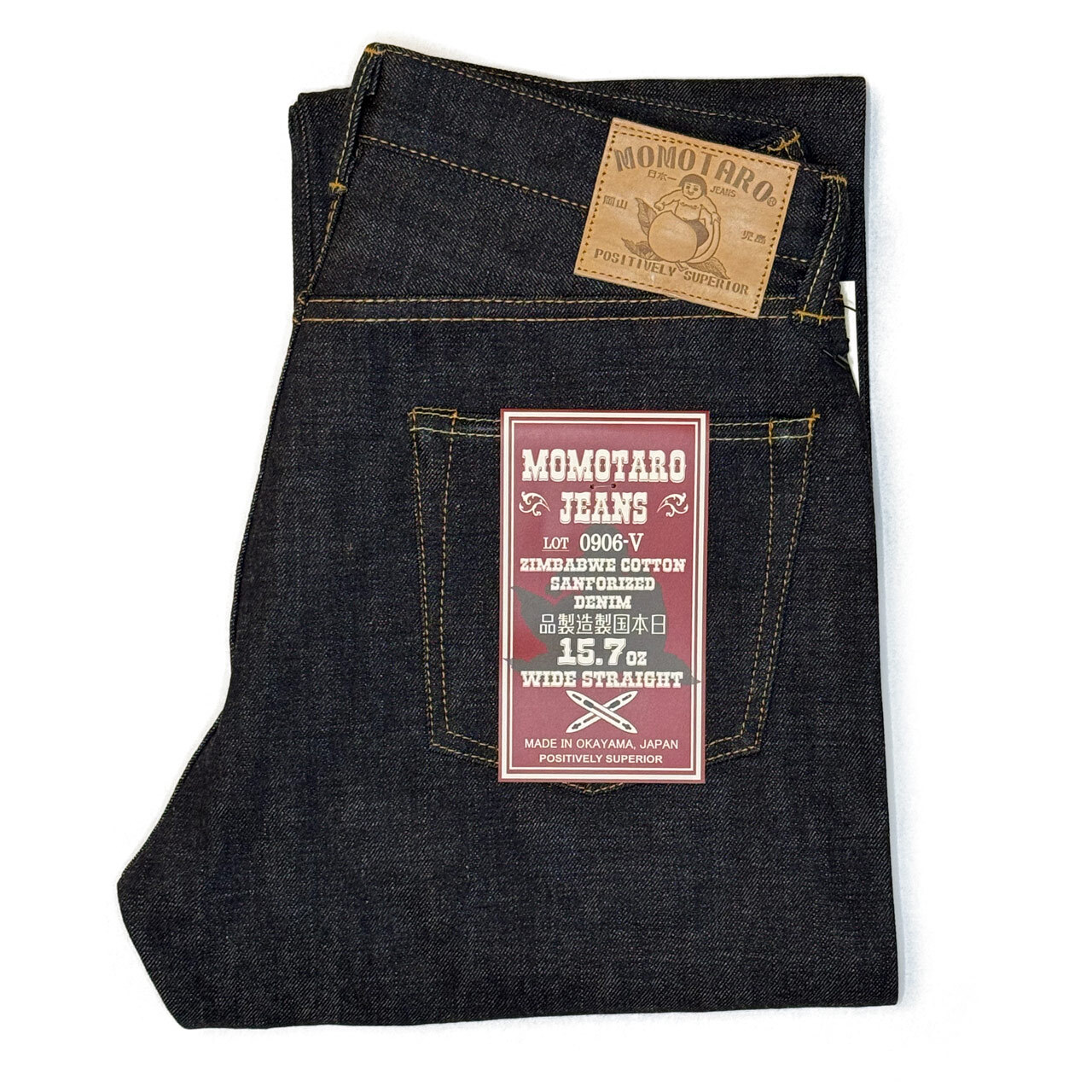 Momotaro Jeans 0906 Fit Guide Measurements | Classic Straight