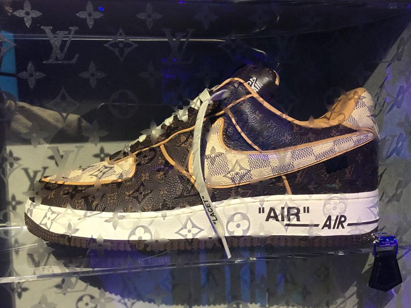 New Louis Vuitton x Nike Air Force 1 by Virgil Abloh Exhibition Is Coming  to Greenpoint - Greenpointers