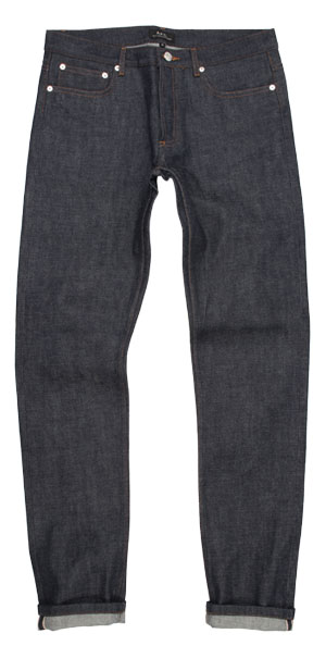 APC Petit New Standard raw denim mens jeans