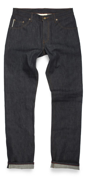 Raleigh Denim Jones Thin raw denim jeans