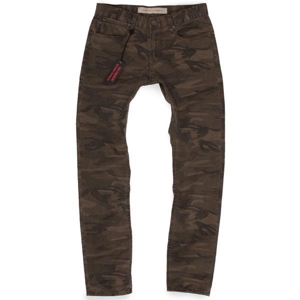 camouflage pants by Williamsburg Garment Co.