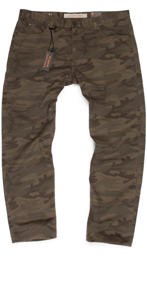 slim fit size 48 pants in camouflage for fit guide