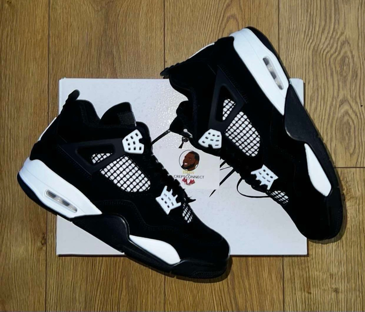 JORDAN 4 RETRO 'WHITE THUNDER'