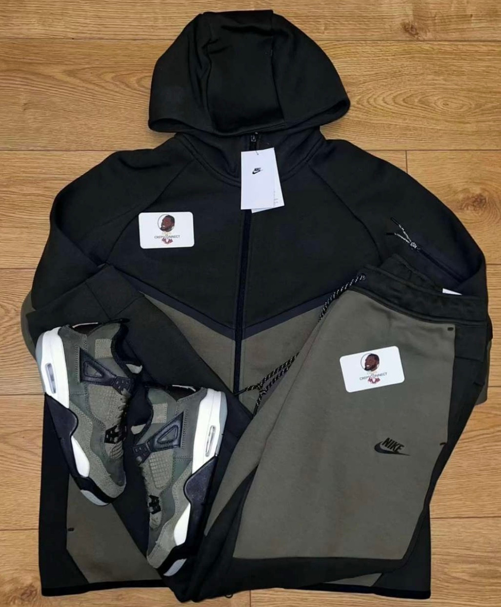 Two Tone Olive Nike Tech SS24