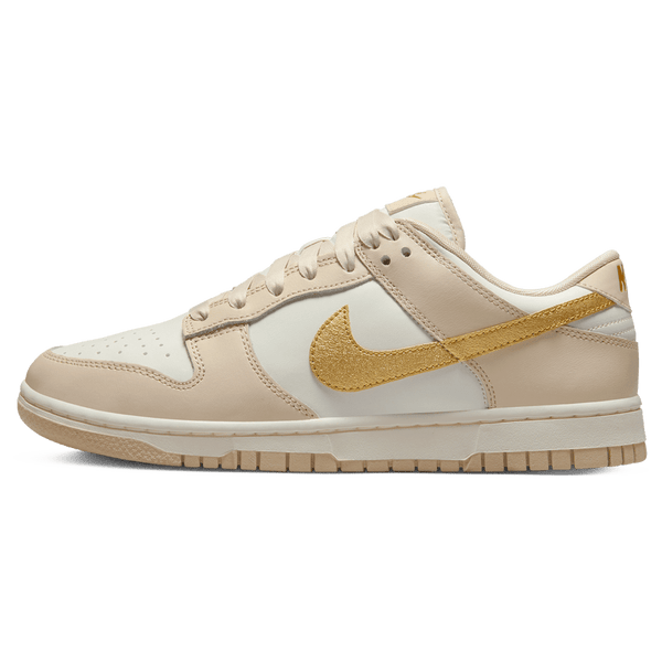 nike sneakers with gold swoosh