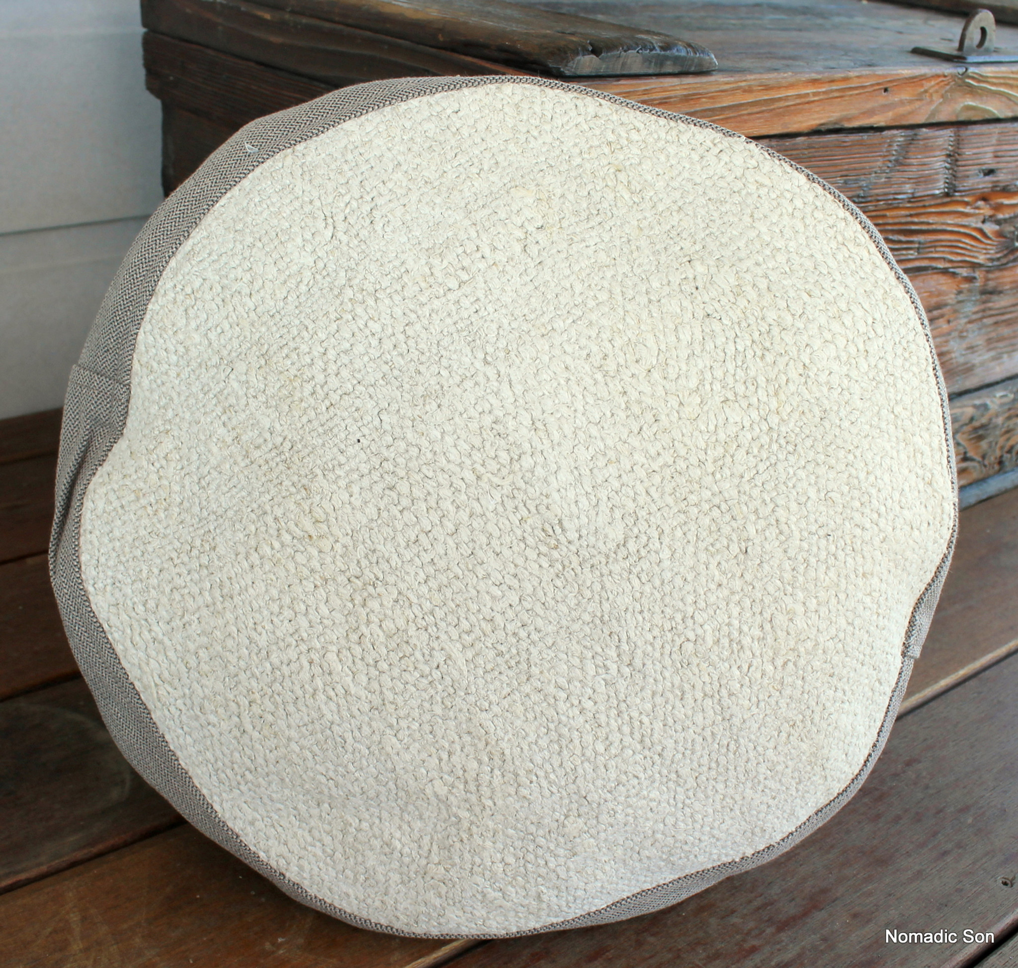 Seat Pad Chair Cushion Round Gusseted Cover Sc6 Nomadic Son
