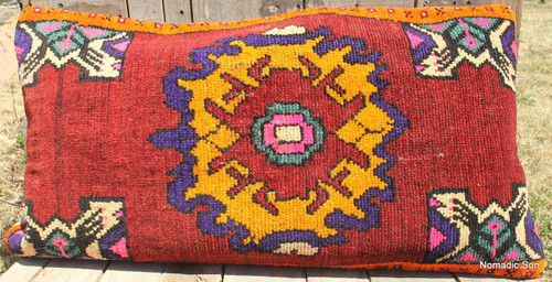 Kars Lumbar carpet cushion (cuval) (#E103) 50*90cm