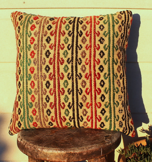 Vintage kilim cover - small (40*40cm) #227