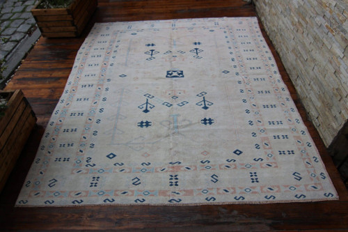 Vintage Turkish Kilim Rug (#U4) 116*220cm - NOMADIC SON