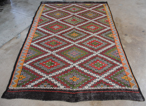 Western Turkey Vintage kilim (#SB136) 157*255m