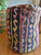 Vintage Kilim Ottoman (50cm height * 45cm diameter) #KO4