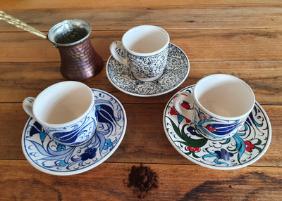 Ceramic Turkish coffee/espresso cups 