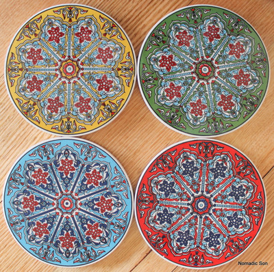 Round Trivet - #24 - Lattice (4 colour options)