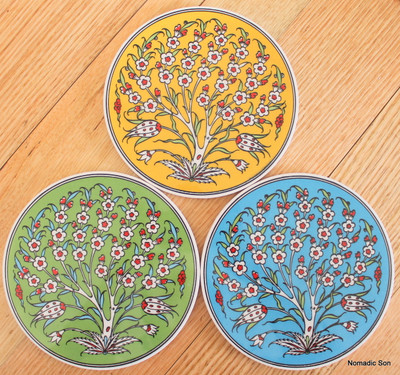 Round Trivet - #25 - Tree of Life (3 colour option)