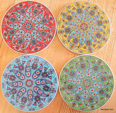 Round Trivet - #26 - Paisley (4 colour option)