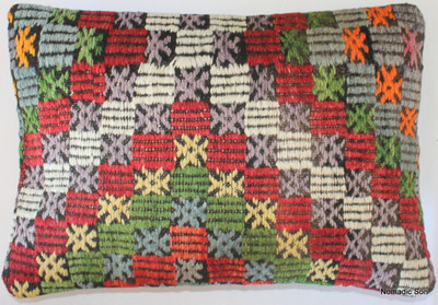 Vintage kilim cover rectangle (35*50cm) #TR13