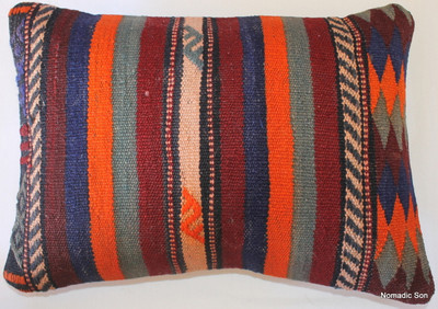 Vintage kilim cover rectangle (35*50cm) #TR21