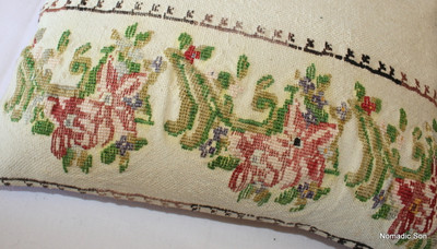 Vintage kilim cover rectangle (35*50cm) #TR24