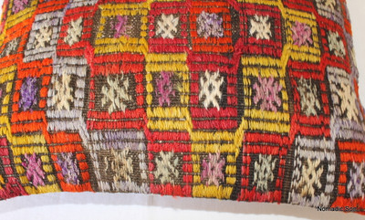 Vintage kilim cover rectangle (35*50cm) #TR32