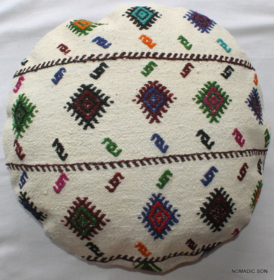 Kilim Cushion Cover Round (50cm) #RL2