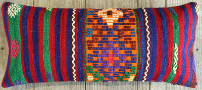 Vintage Kilim cover rectangle (30*70cm) #L3734