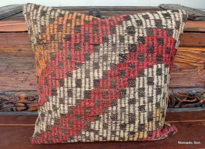 Vintage kilim cover - 45cm #20