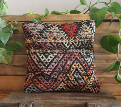 Tiny Kilim Cushion Cover(30*30cm)  #70