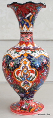 Kabartma Vase - Medium - 30cm 'Veinc'