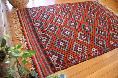 Western Turkish kilim (#L123) 193*276cm