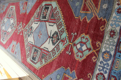 Eastern Turkey carpet runner (#N6) 126*375cm 