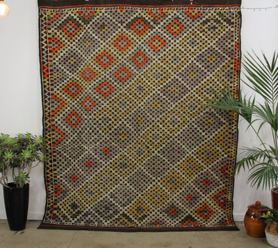 Denizli Cicim kilim (#K144) 242*300cm