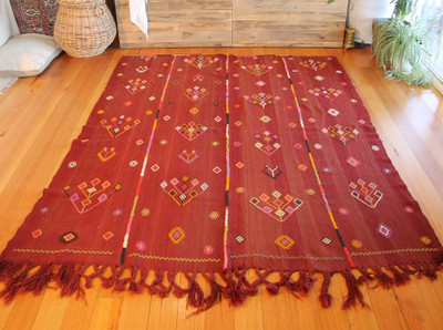 South Anatolian kilim (#P255) 186*254cm