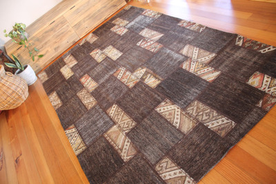 Natural Patchwork Kilim (#M230) 184*287cm