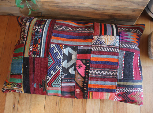 Oversized Patchwork Floor Cushion (65*110cm) #XLP3 NOMADIC SON