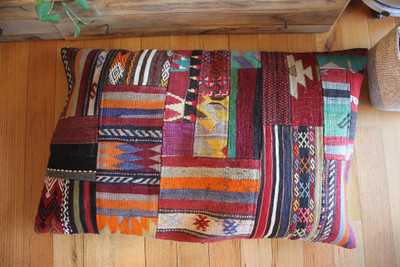 Oversized Patchwork Floor Cushion (65*110cm) #XLP6