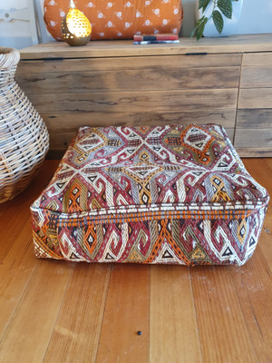 Vintage Kilim Ottoman (60x20cm) #KO11 SOLD