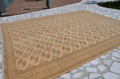 Turkish handwoven area rug (#B52) 297*380cm